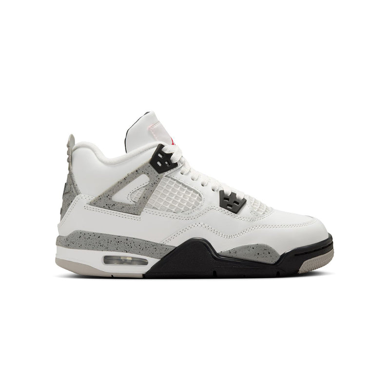 Kids Air Jordan 4 Retro 'White Cement'