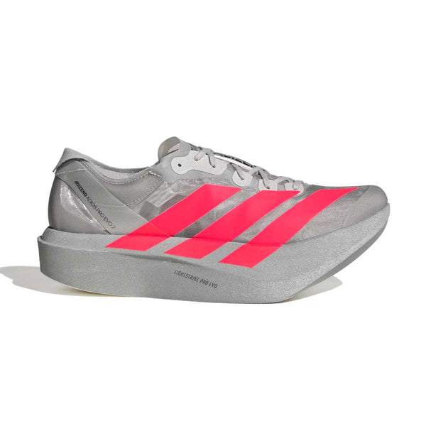 Adizero Adios Pro Evo 2 'Silver Metallic Lucid Red'