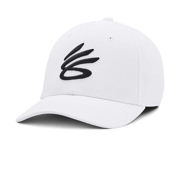 Curry Mid Snapback 'White Black'