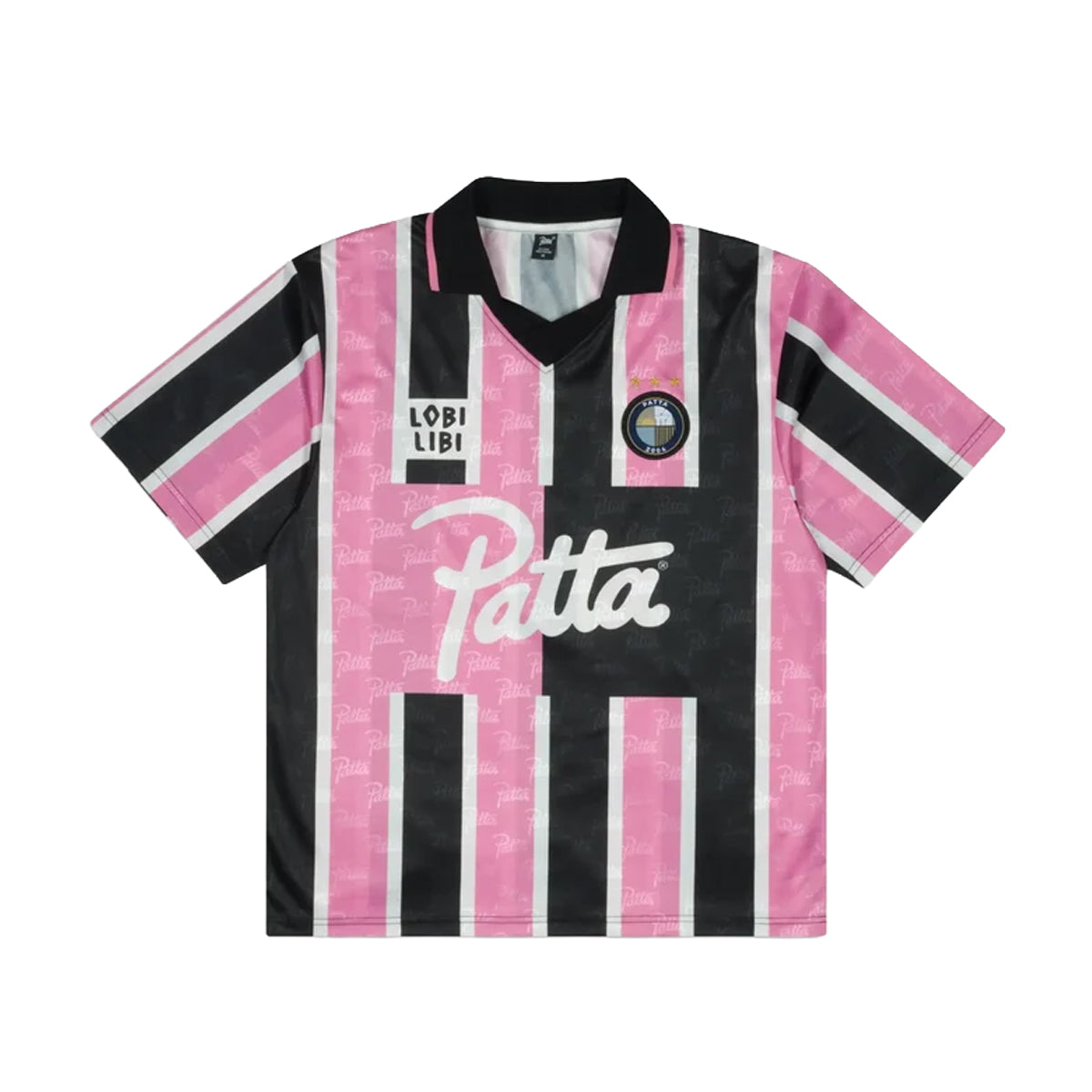 Stripe Football Jersey 'Begonia Pink'