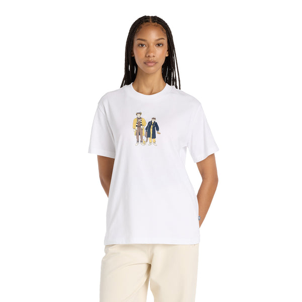 Wmns Athletics Never Age Tee 'White'