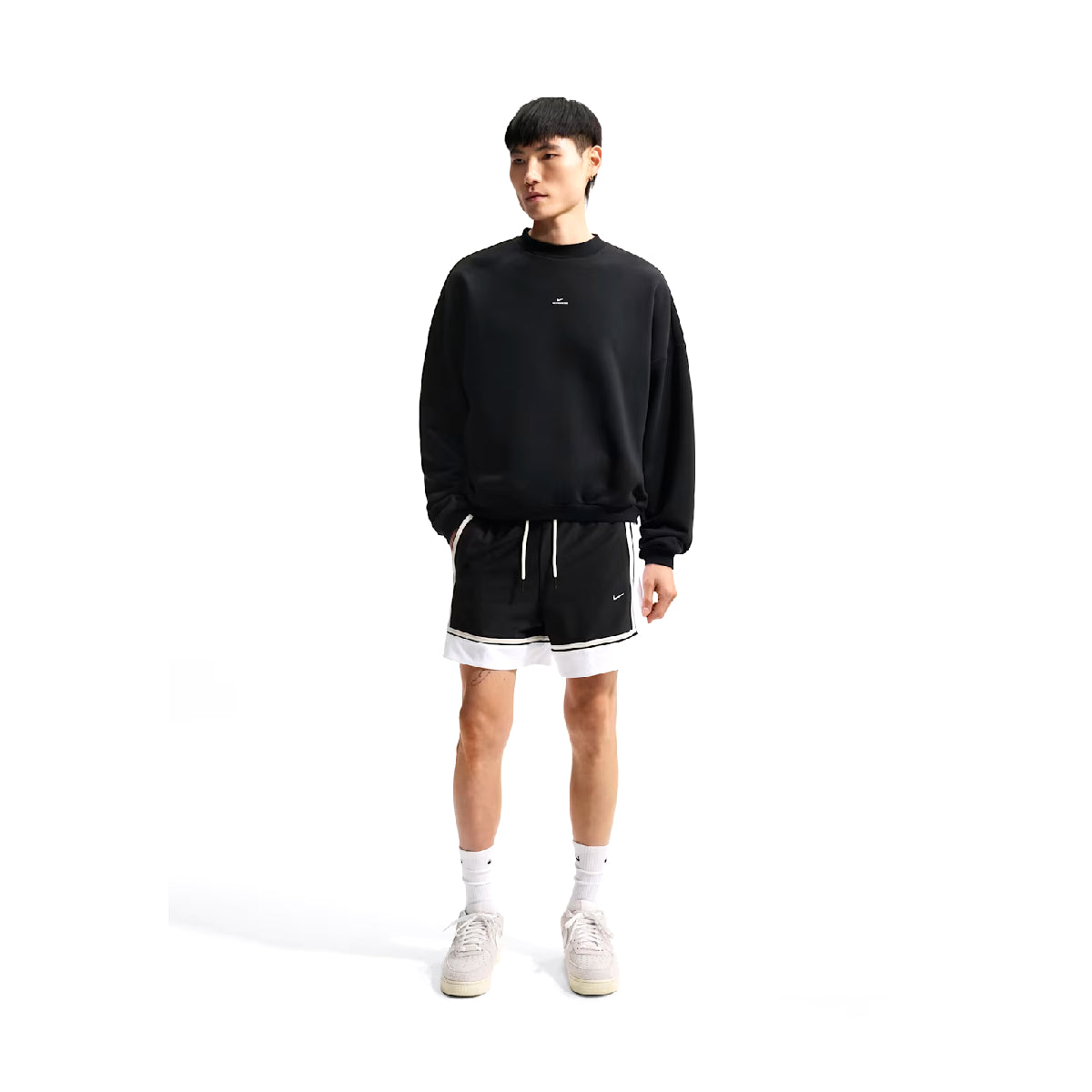 Classic Dri-Fit 6 Inch Basketball Shorts 'Black White'