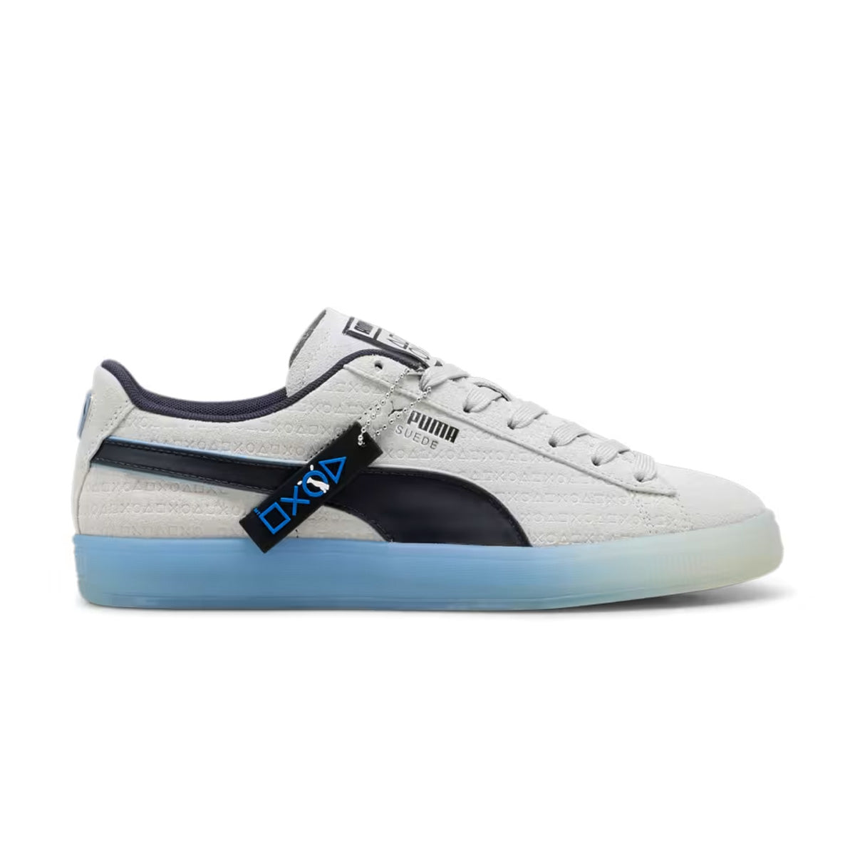 + Playstation Suede 'Glacial Gray New Navy'