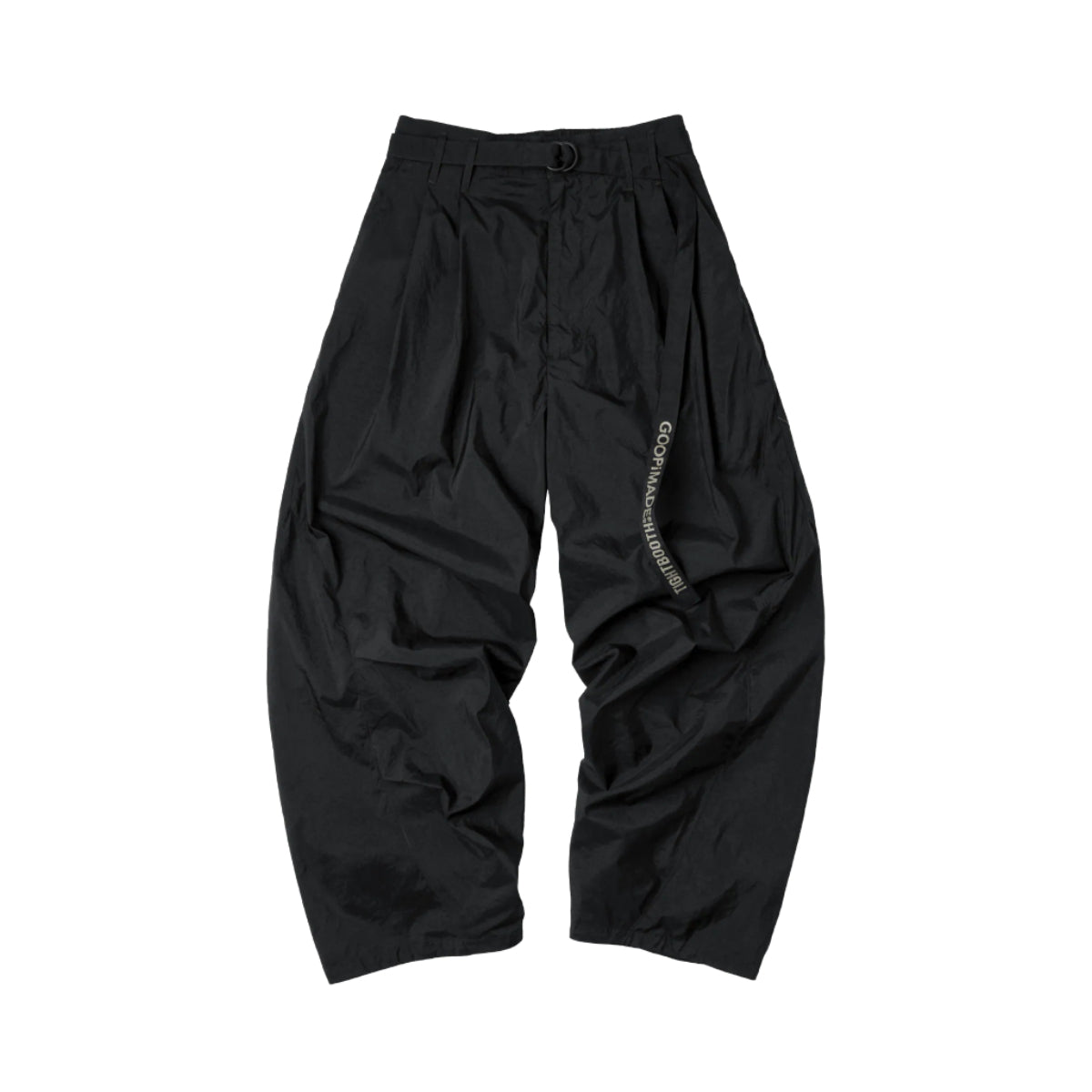+ TIGHTBOOTH Strap Baggy Pants 'Black'