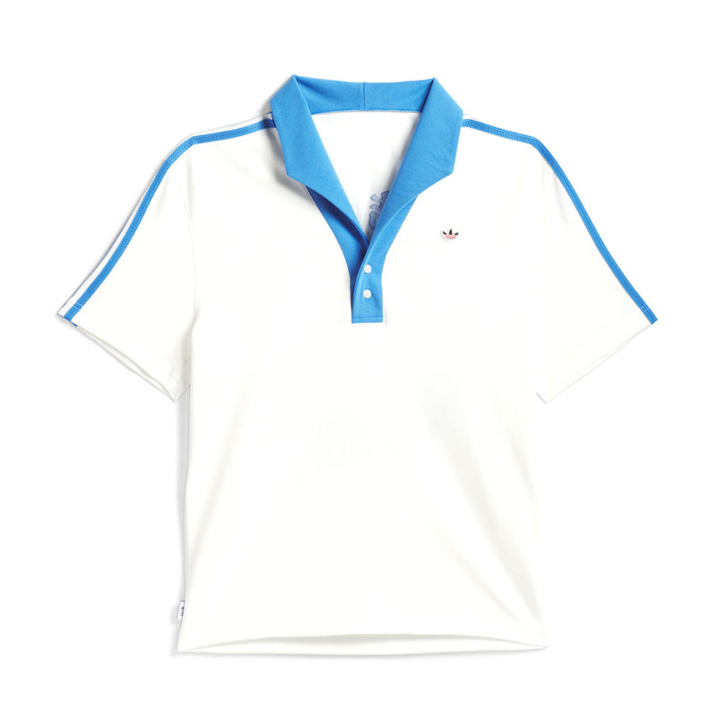 + CLOT Pique Polo Tee 'White'