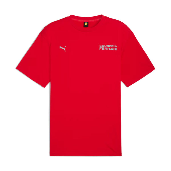 + Scuderia Ferrari Lifestyle Tee 'Rosso Corsa'