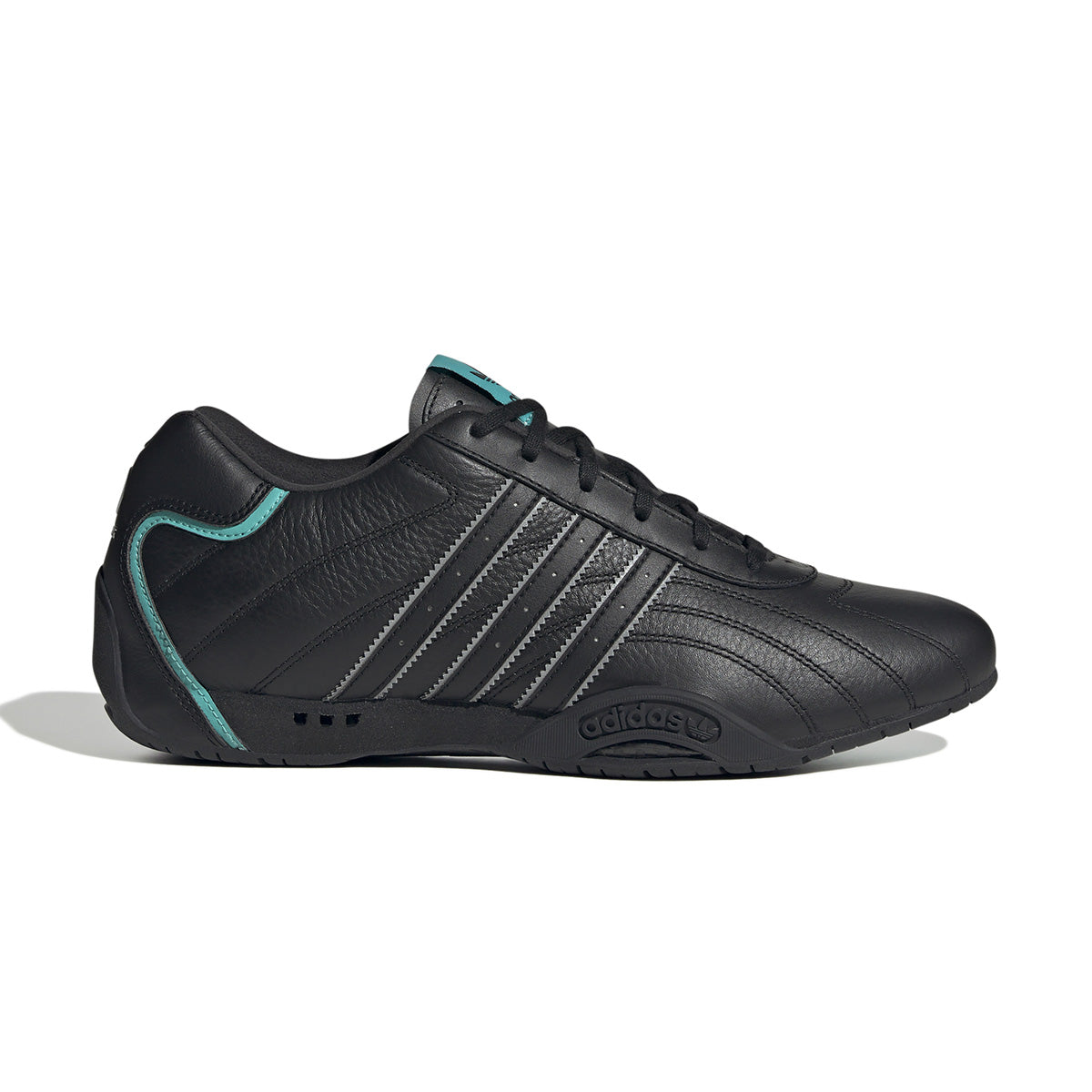 + Mercedes AMG Petronas F1 Team Adi Racer Low 'Core Black Semi Mint Rush'