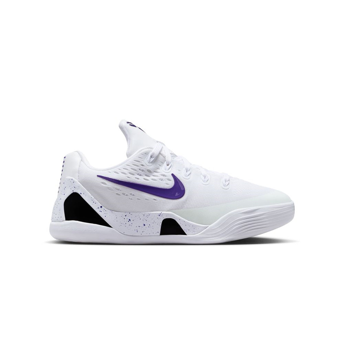 Kids Kobe IX Low Em 'White Court Purple'