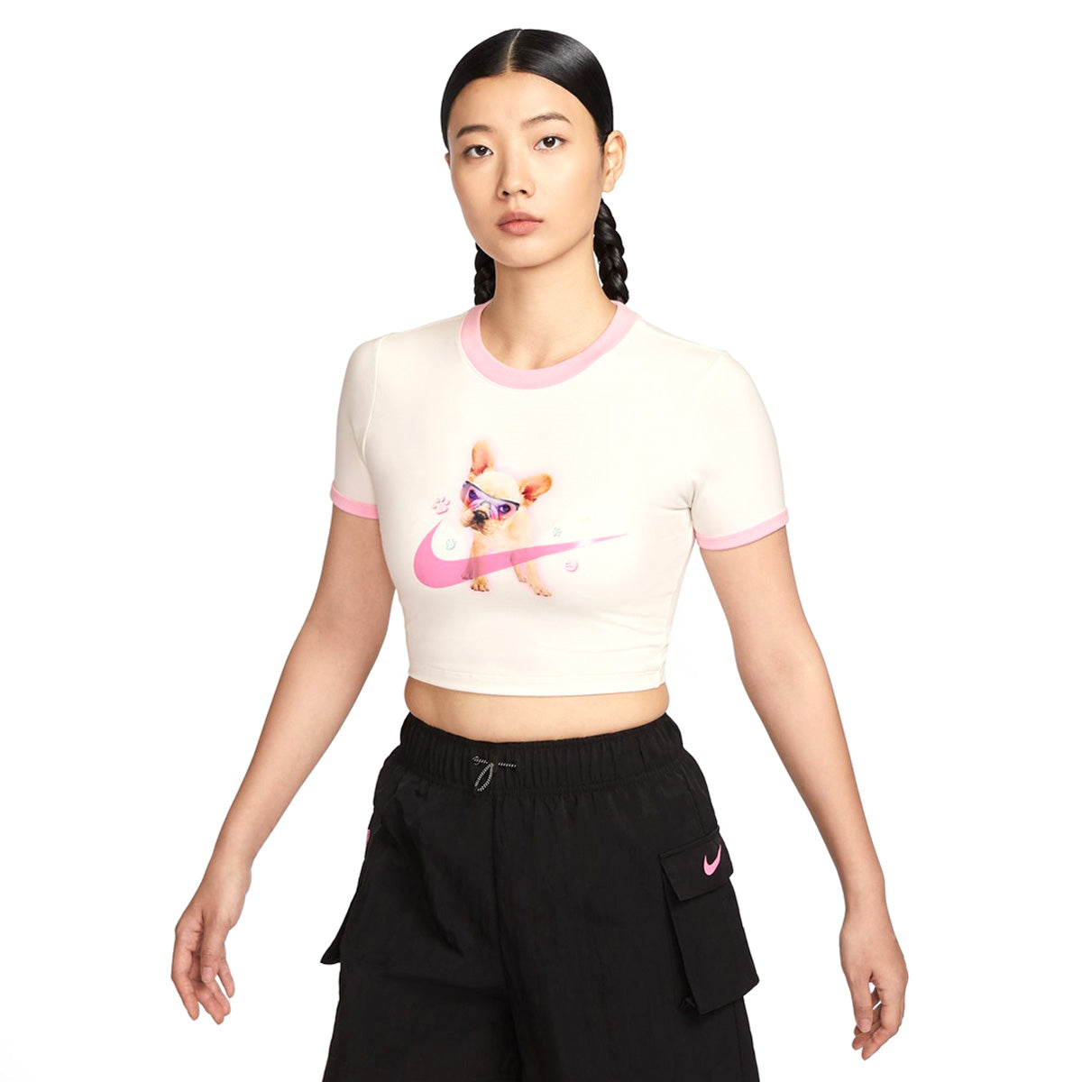 AS W NSW TEE SLIM CRP GCEL
