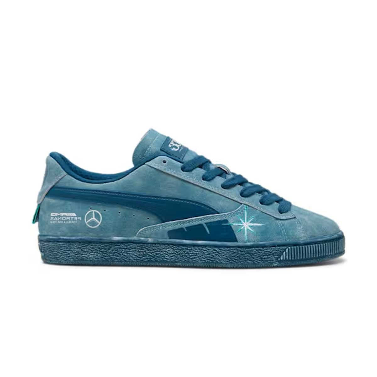 + Mercedes AMG Petronas Suede 'Blue'