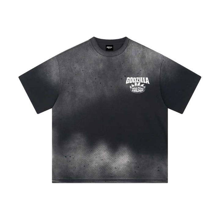 + Godzilla Towering Godzilla Tee 'Dark Fog'