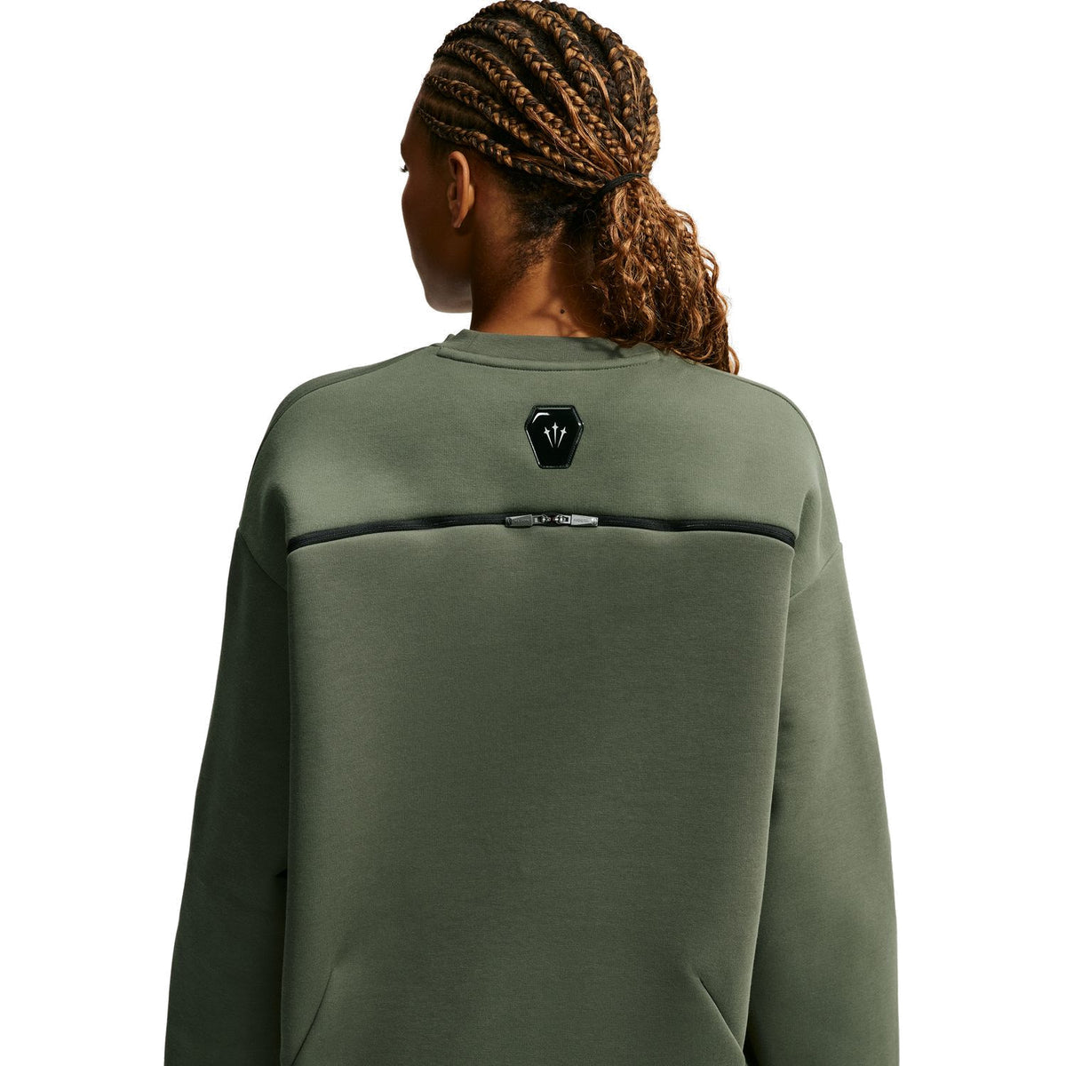 + NOCTA Trapeziud-Cut Crew-Neck Pullover 'Twilight Marsh'