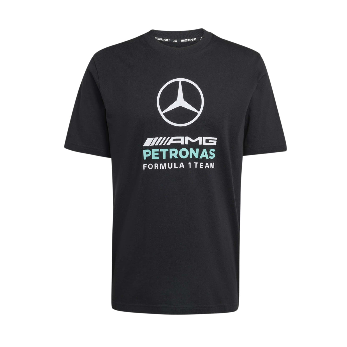 + Mercedes AMG Petronas F1 Team DNA Graphic Tee 'Black Semi Mint Rush'