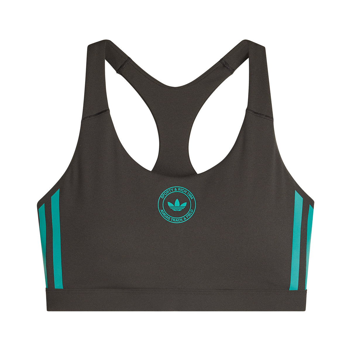 + Sporty & Rich Bralette 'Carbon'