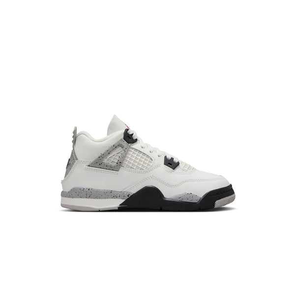 Kids Air Jordan 4 Retro 'White Cement'