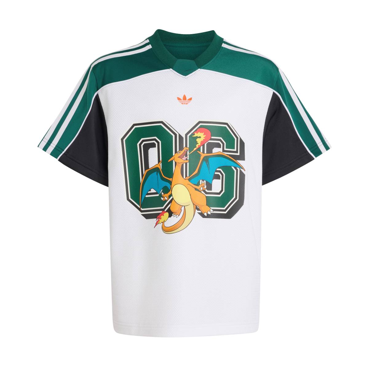 + Pokemon Kids Jersey 'White Collegiate Green'