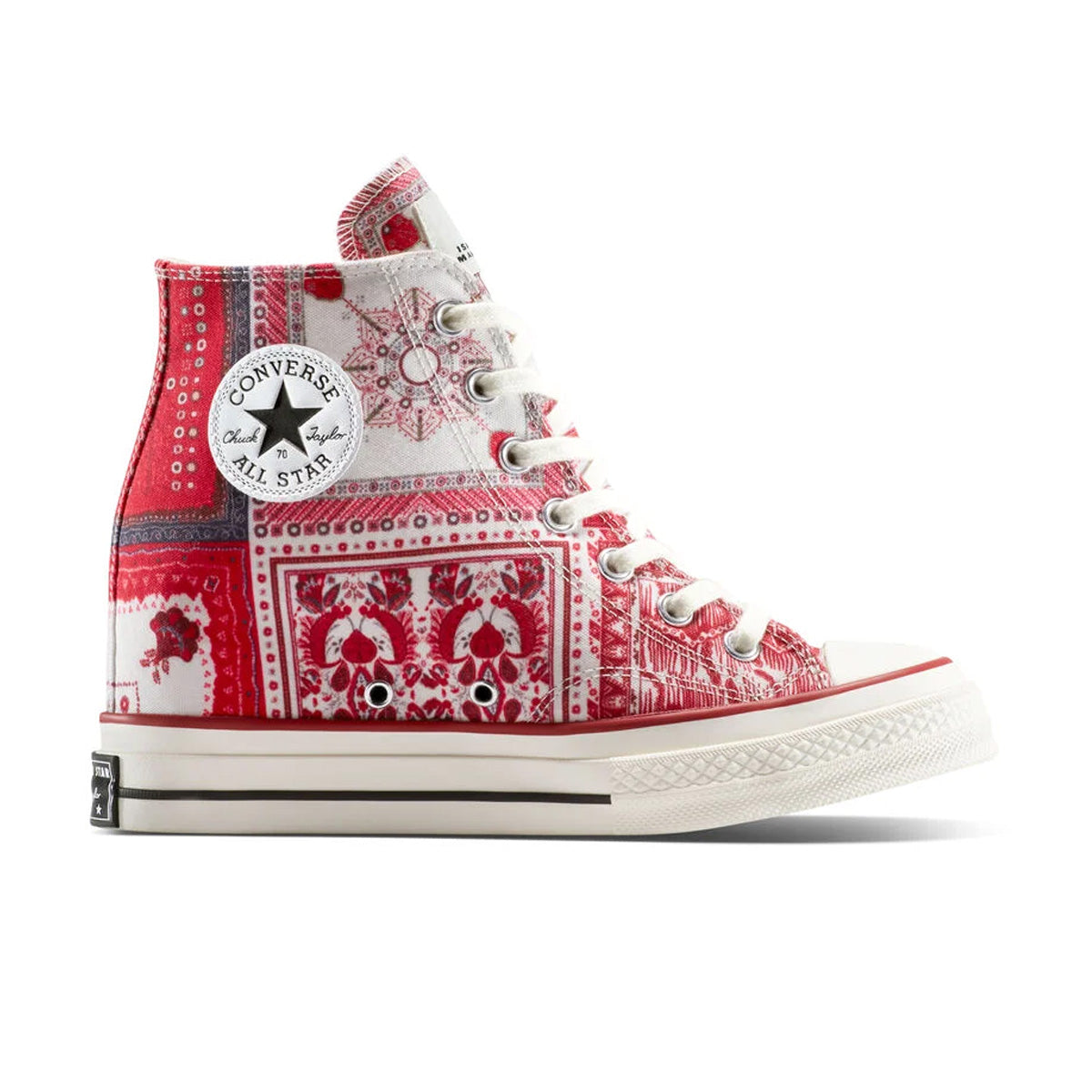 + Isabel Marant Chuck 70 Wedge 'Vanilla Ice Red'