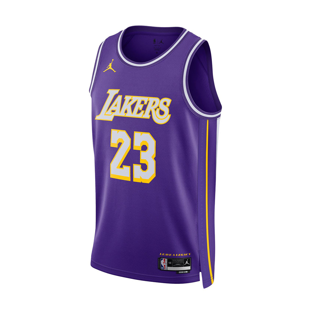 NBA Swingman Jersey LeBron James Los Angeles Lakers 2025/26 Statement Edition 'Field Purple'