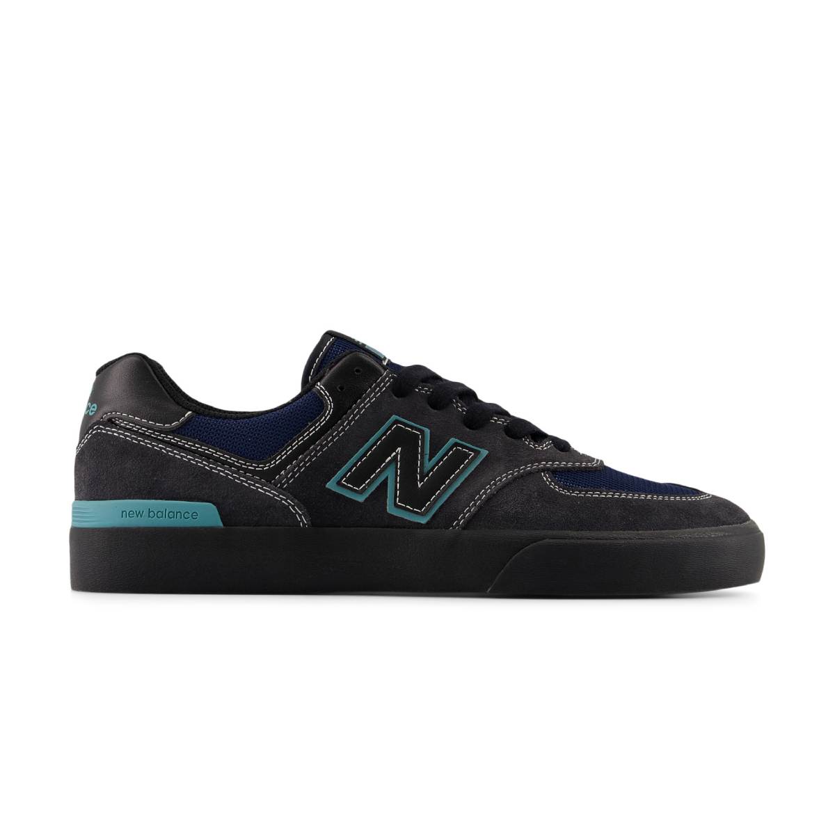 Numeric 574 Vulc 'Faded Black Teal'