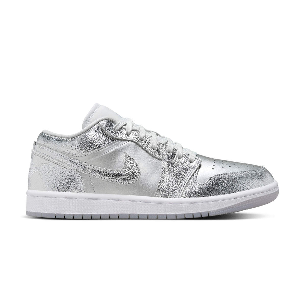 Wmns Air Jordan 1 Low SE 'Metallic Silver'