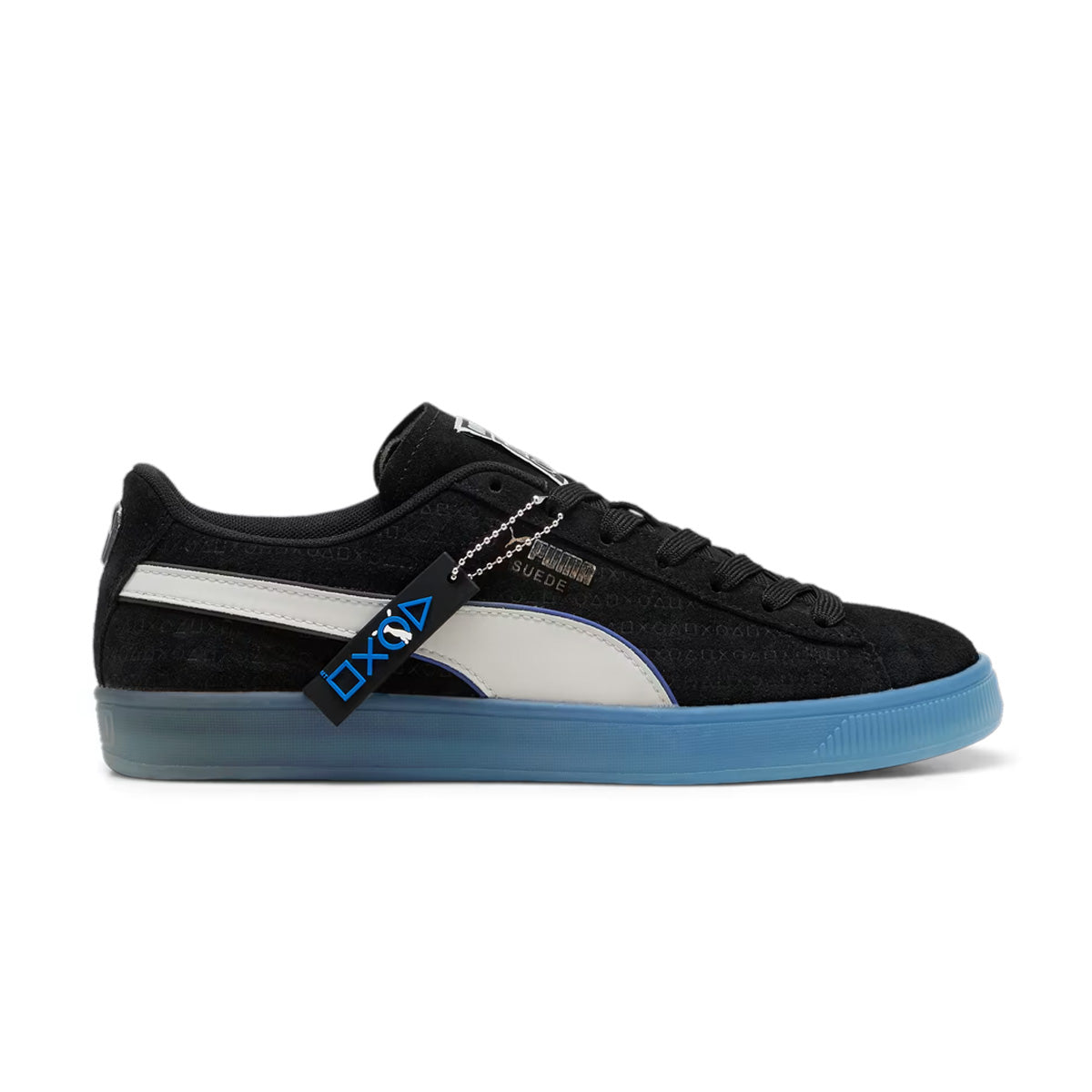 + Playstation Suede 'Black Glacial Gray'