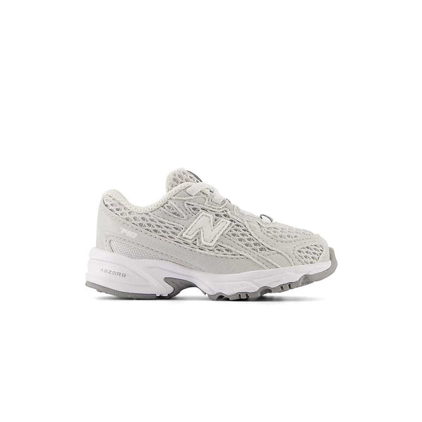 Kids 740 Bungee Lace 'Grey Matter White'