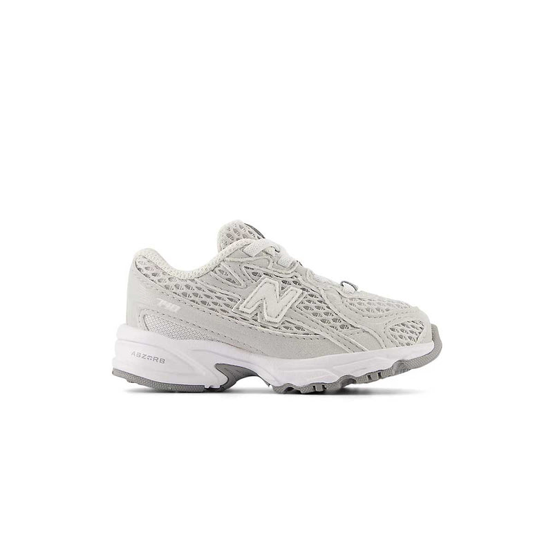 Kids 740 Bungee Lace 'Grey Matter White'
