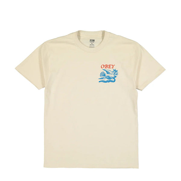 Peace Delivery Dove T Shirt 'Cream'