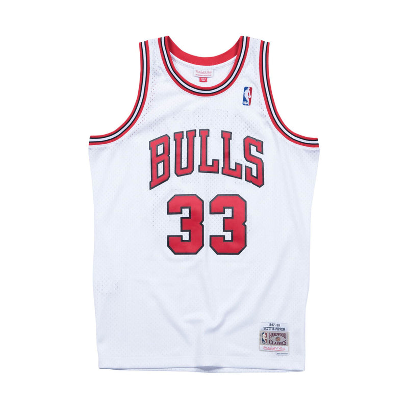 NBA Swingman Jersey Chicago Bulls Home Scottie Pippen 97-98