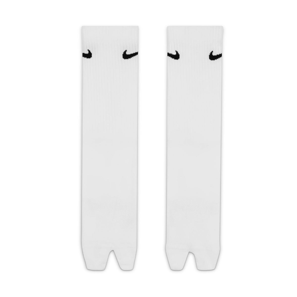Everyday Plus 'Rift' Lightweight Split-Toe Crew Socks 'White'