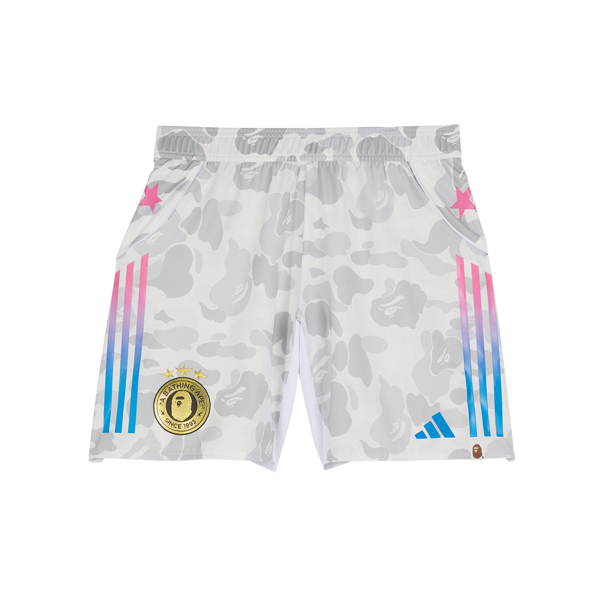 + Bape FB Shorts 'White'