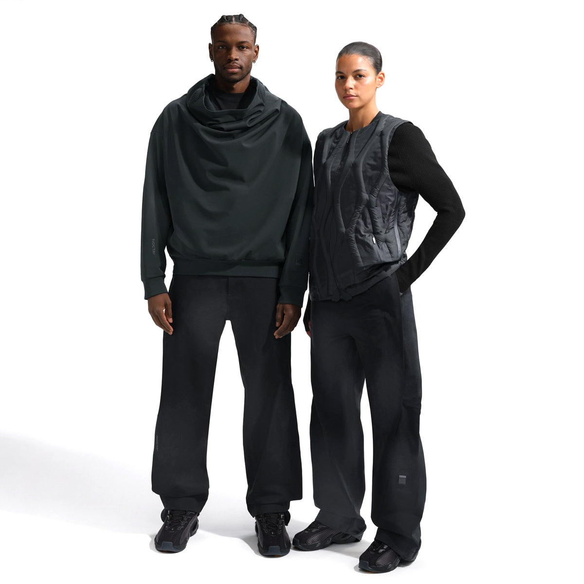 + Nocta Code Fold Pants 'Black'