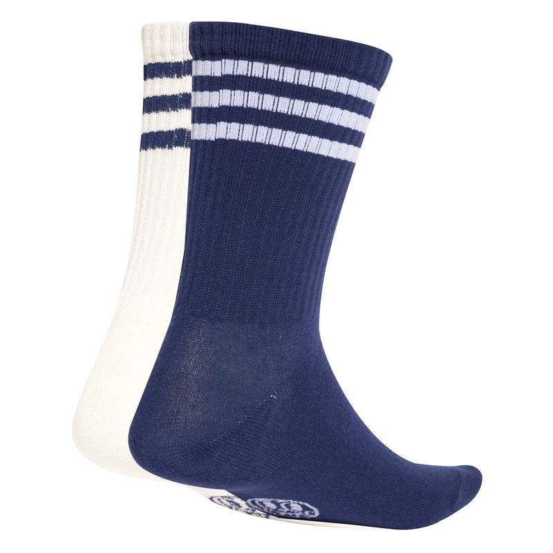 + Made By Nelson Crew Socks 2-Pack 'White Night Indigo'