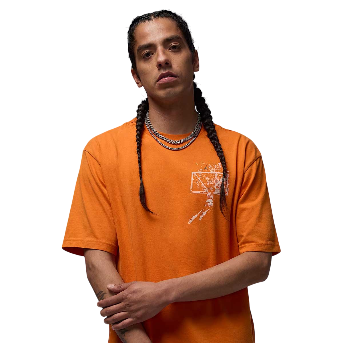Jordan Brooklyn Oversized Graphic Tee 'Shattered Backboard'
