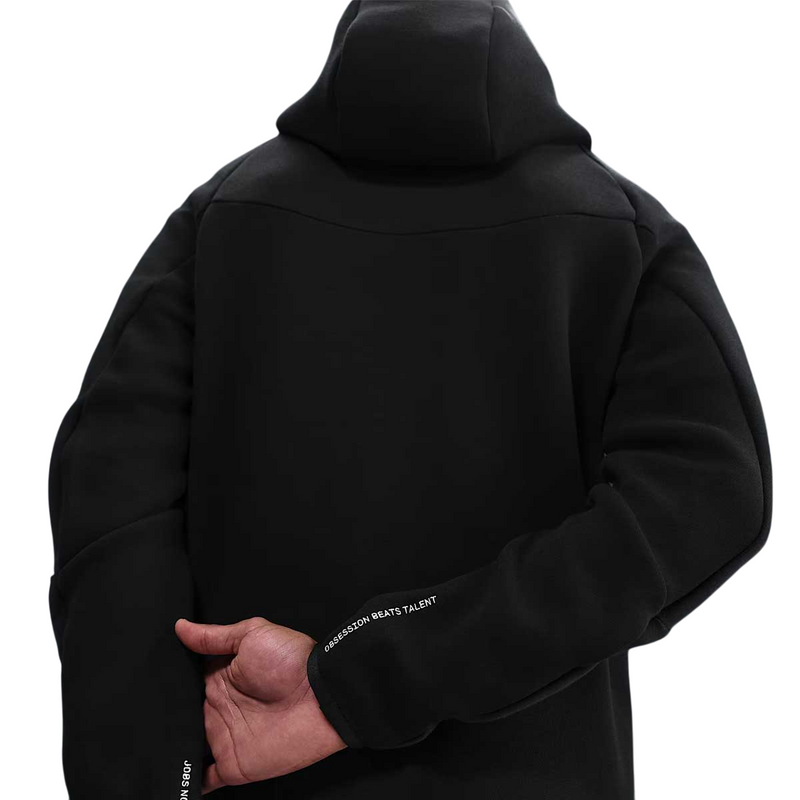 Kobe Tech Fleece Full-Zip Windrunner Jacket 'Black White'