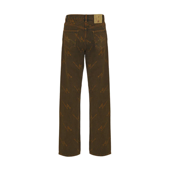 Relaxed Fit Jeans 'Orange Laser'