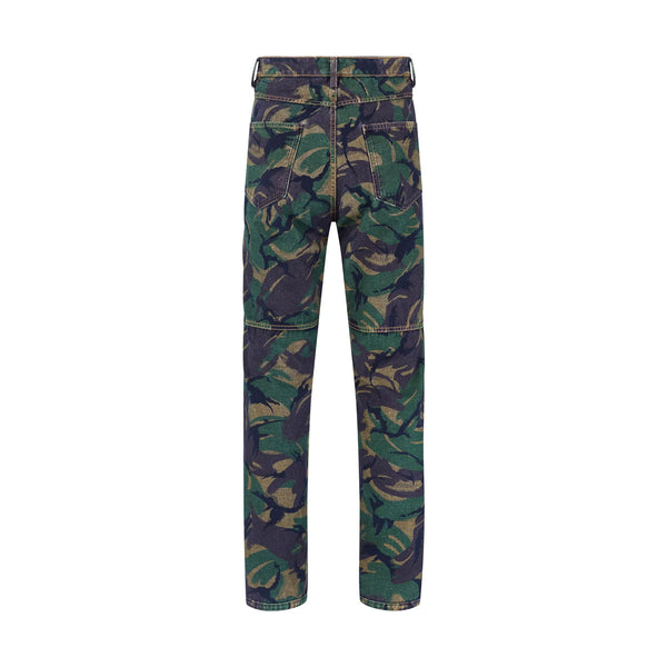 Reversible Camo Jeans 'Blue Camo'