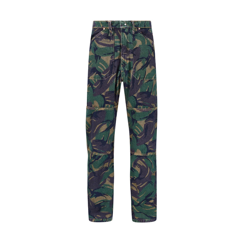 Reversible Camo Jeans 'Blue Camo'