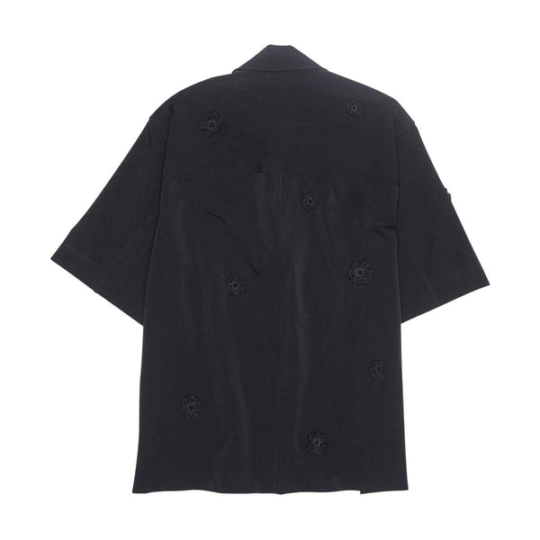 Zip-Up Box Shirt 'Black'