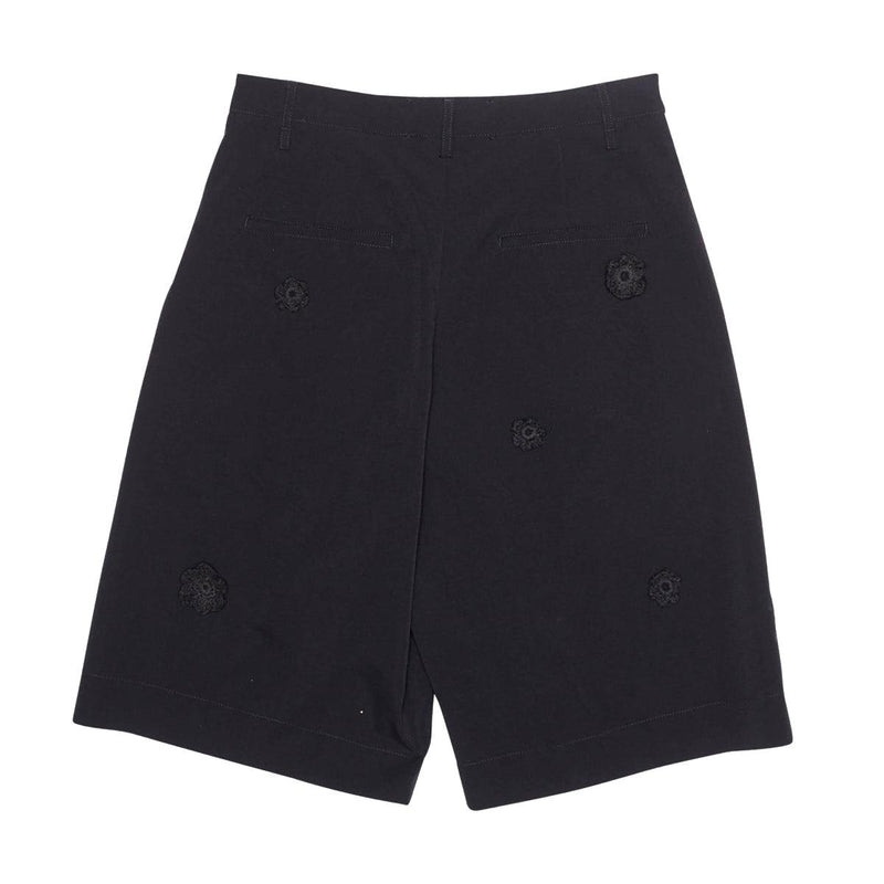 Single Pleated Shorts 'Black'