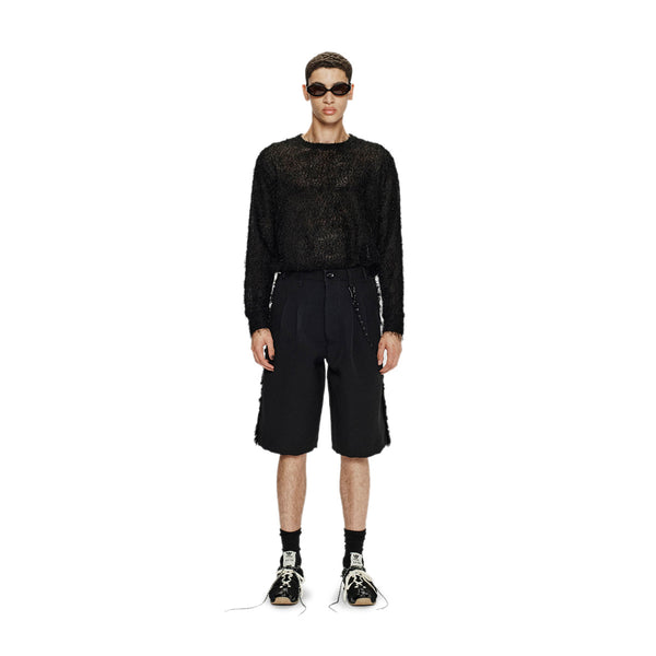 Single Pleated Shorts 'Black'