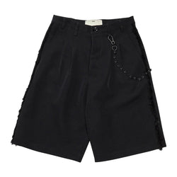 Single Pleated Shorts 'Black'