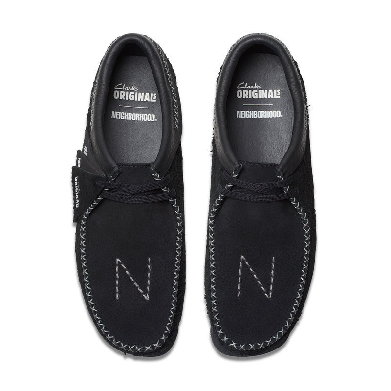 + Neighborhood Wallabee 'Black'