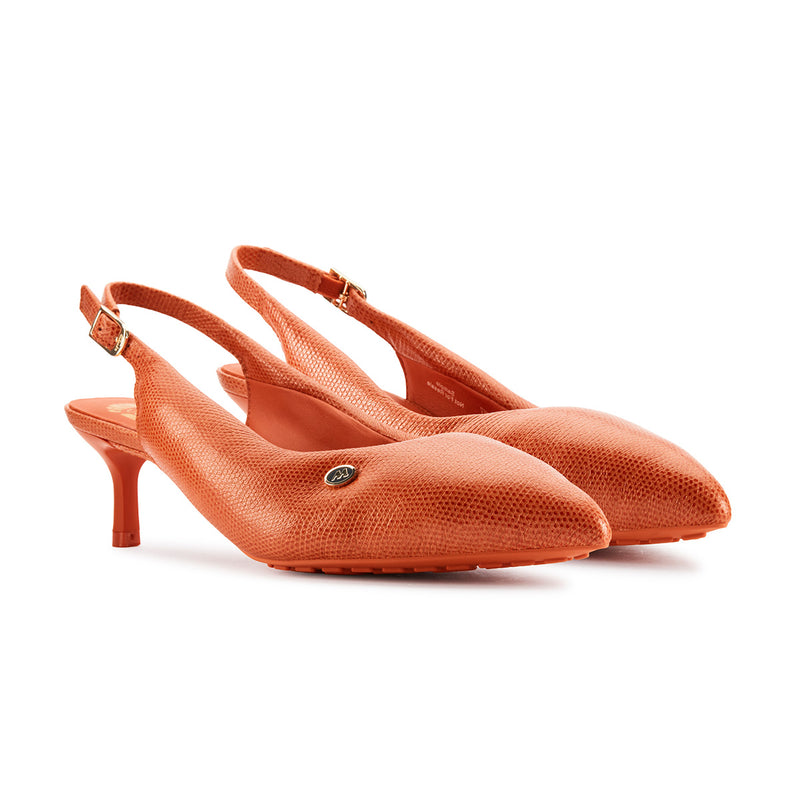 + Martine rose Wmns CUR Sling 1 'Orange Interest Leather'