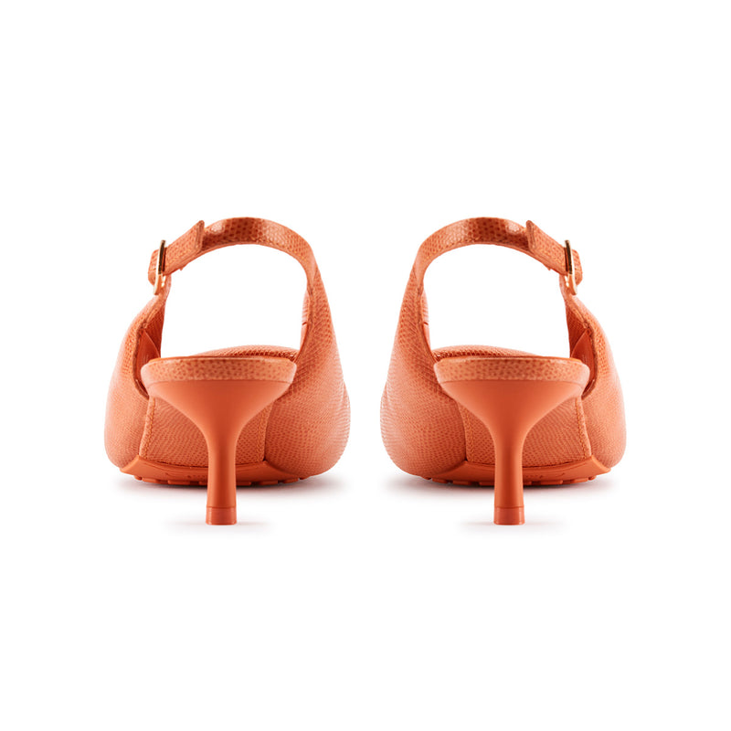 + Martine rose Wmns CUR Sling 1 'Orange Interest Leather'