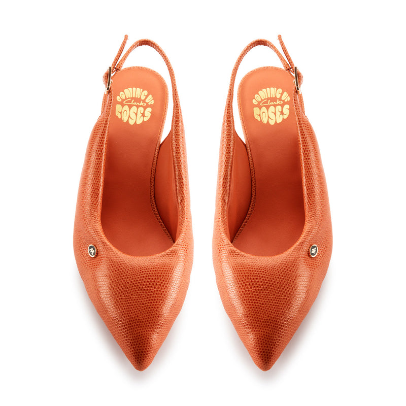 + Martine rose Wmns CUR Sling 1 'Orange Interest Leather'