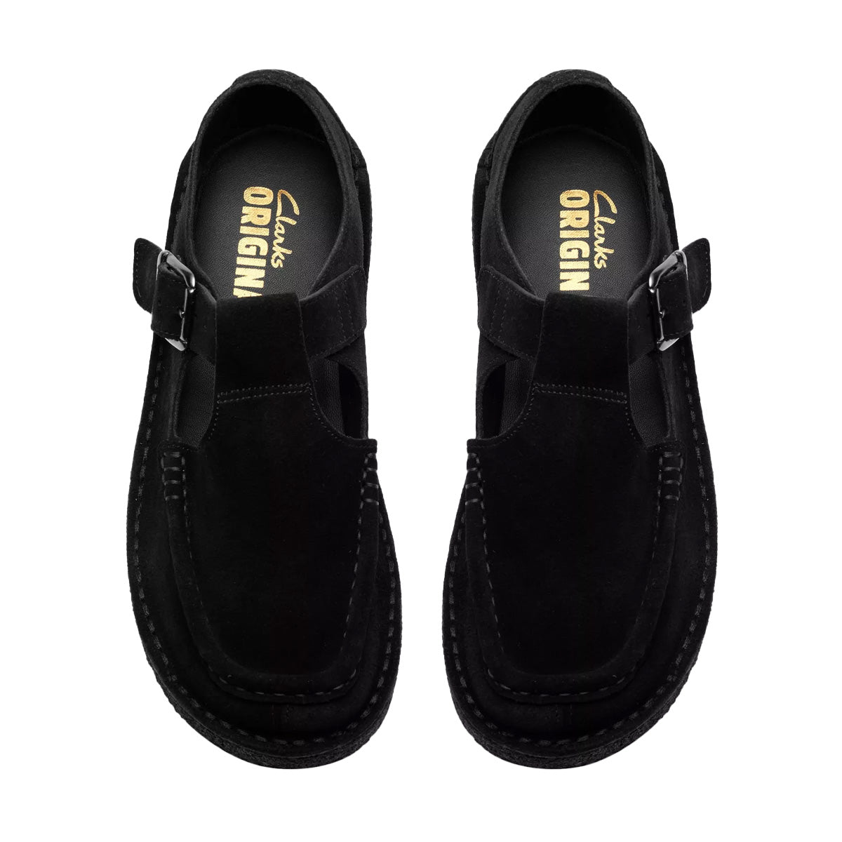 Nomad T-Bar 'Black Suede'