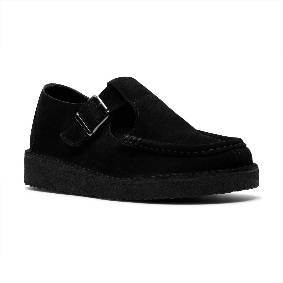 Nomad T-Bar 'Black Suede'