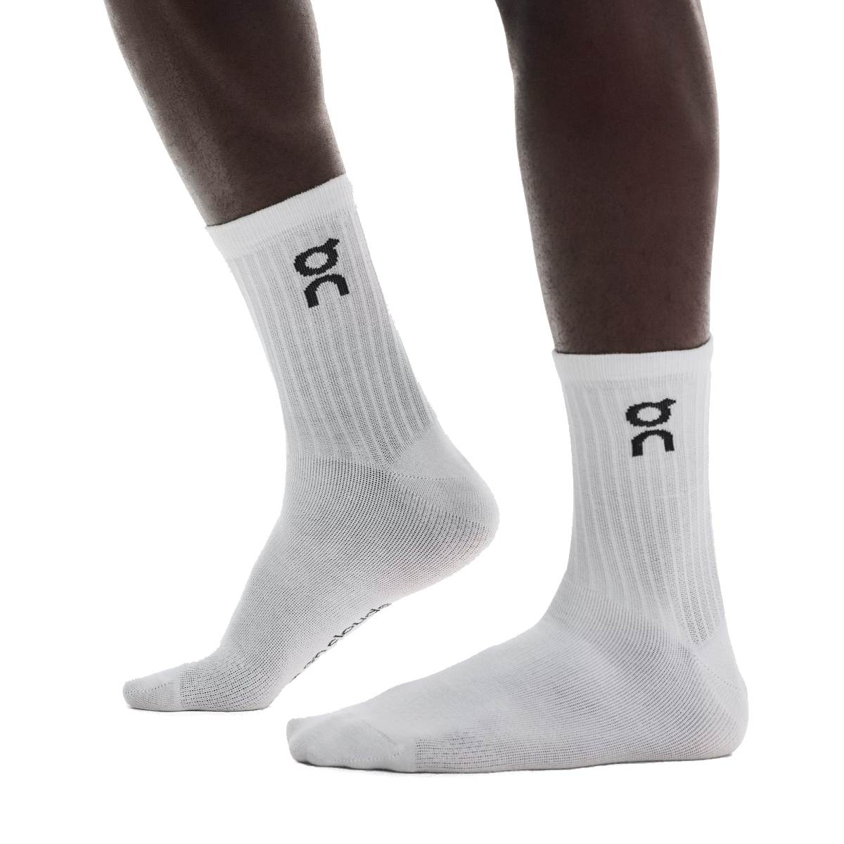 Logo Sock High 3P 'White'