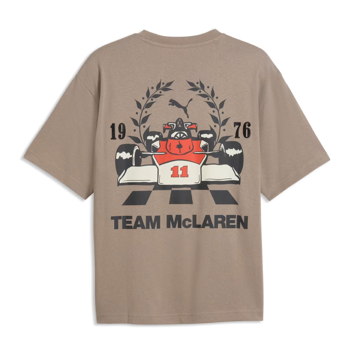 + McLaren Racing Graphic Tee 'Mouse Gray'
